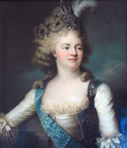 Вуаль Жан Луи. Портрет императрицы Марии Фёдоровны, после 5 апреля 1797