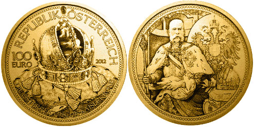 Монета «Корона Австрийской империи»