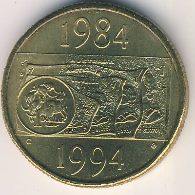 Australia, 1 dollar, 1994