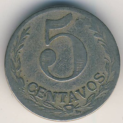 Colombia, 5 centavos, 1921