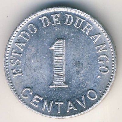 Durango, 1 centavo, 1914