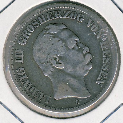 Гессен-Дармштадт, 2 марки (1876–1877 г.)