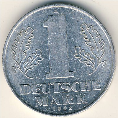 German Democratic Republic, 1 mark, 1956–1963