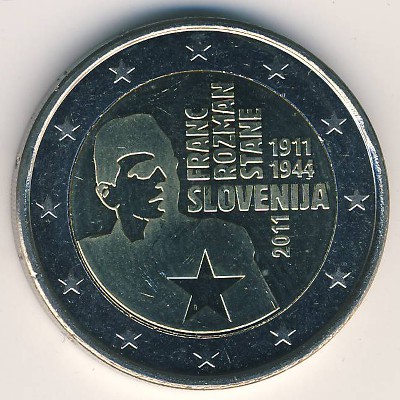 Словения, 2 евро (2011 г.)