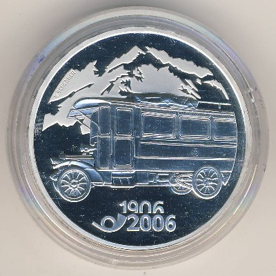 Switzerland, 20 francs, 2006
