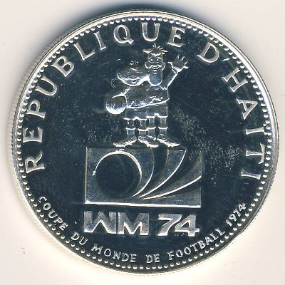 Гаити, 25 гурдов (1973–1974 г.)