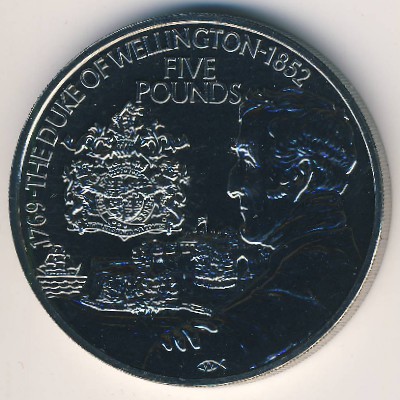 Alderney, 5 pounds, 2002
