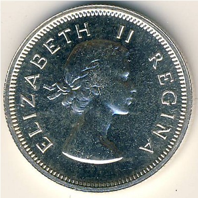 ЮАР, 6 пенсов (1953–1960 г.)