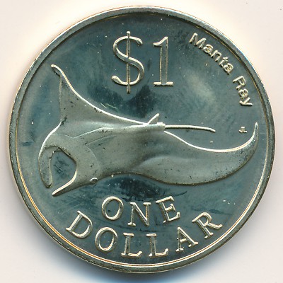 Micronesia., 1 dollar, 2012