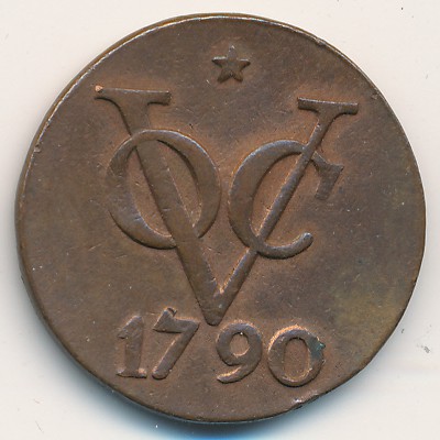 Netherlands East Indies, 2 duit, 1790
