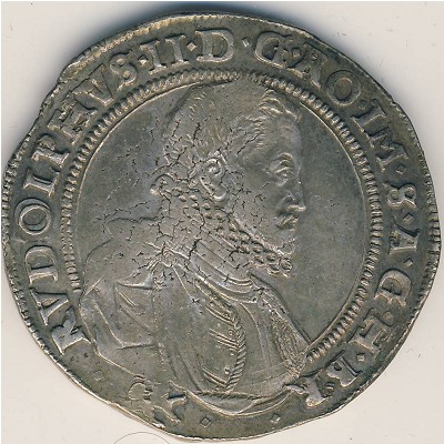 Богемия, 1 талер (1578–1602 г.)