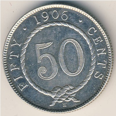 Sarawak, 50 cents, 1900–1906