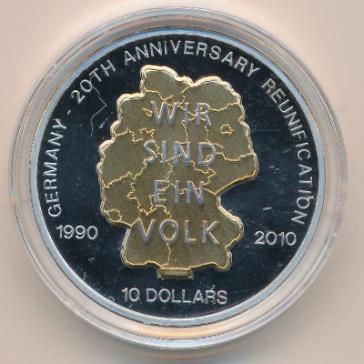 Науру, 10 долларов (2010 г.)