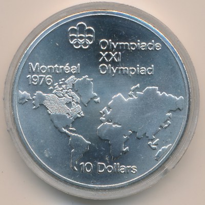 Канада, 10 долларов (1973 г.)