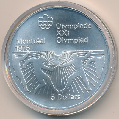 Канада, 5 долларов (1976 г.)