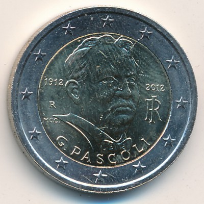 Italy, 2 euro, 2012