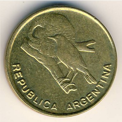 Argentina, 1/2 centavo, 1985