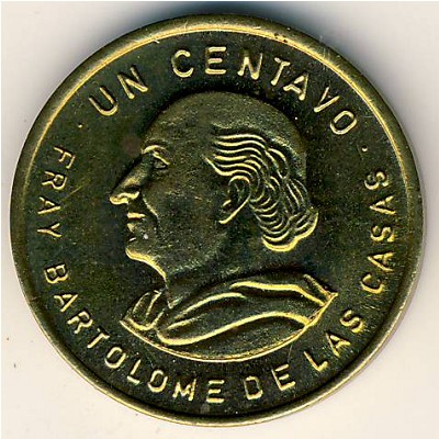 Guatemala, 1 centavo, 1985–1992