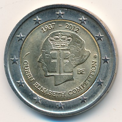 Belgium, 2 euro, 2012