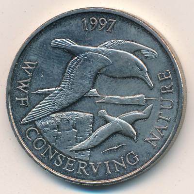 Фолклендские острова, 50 пенсов (1997 г.)