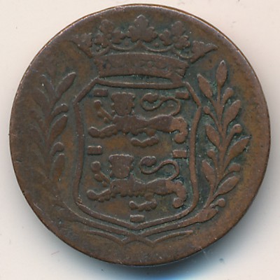 West Frisia, 1 duit, 1741–1780
