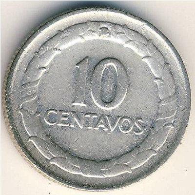 Colombia, 10 centavos, 1947–1952