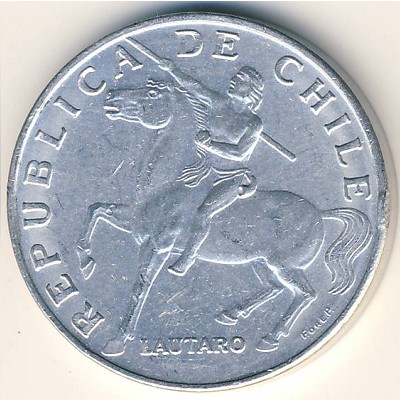 Chile, 5 escudos, 1972