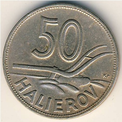 Slovakia, 50 halierov, 1940–1941