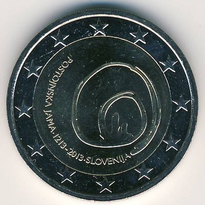 Slovenia, 2 euro, 2013