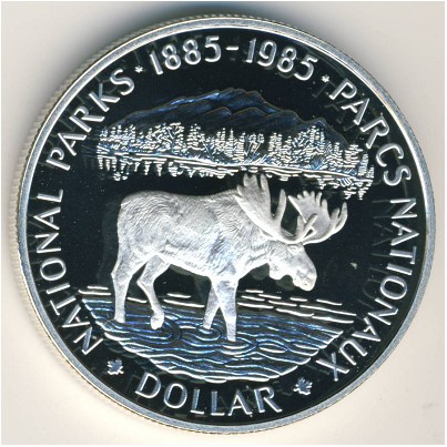 Канада, 1 доллар (1985 г.)