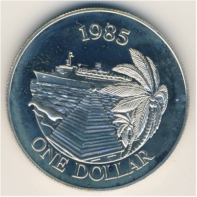 Бермудские острова, 1 доллар (1985 г.)