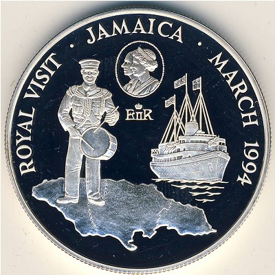 Ямайка, 10 долларов (1994 г.)
