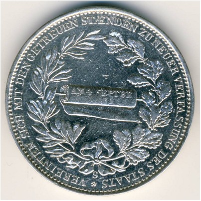 Саксония, 1 талер (1831 г.)