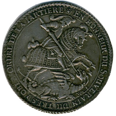 Саксония, 1 талер (1671–1678 г.)