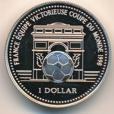 Cook Islands, 1 dollar, 1998