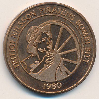 Sweden., 13 kronor, 1980