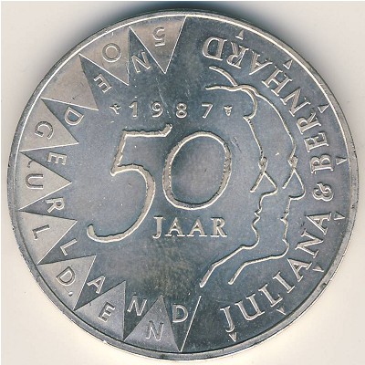 Netherlands, 50 gulden, 1987