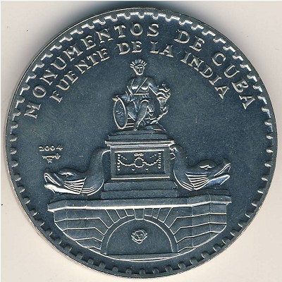 Cuba, 1 peso, 2004