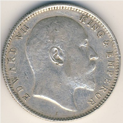 Британская Индия, 1 рупия (1903–1910 г.)