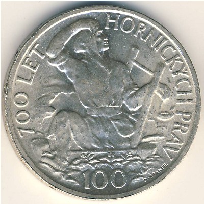 Чехословакия, 100 крон (1949 г.)