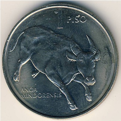 Филиппины, 1 песо (1983–1988 г.)