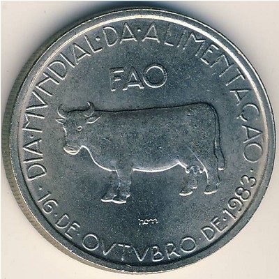 Portugal, 5 escudos, 1983