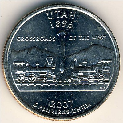 USA, Quarter dollar, 2007