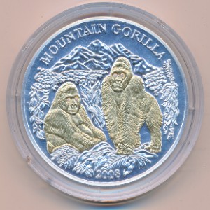 Rwanda, 1000 francs, 2008