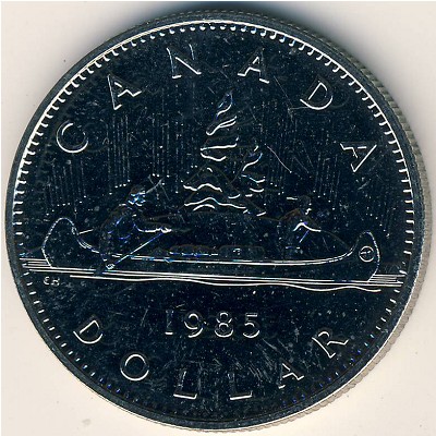 Canada, 1 dollar, 1978–1987