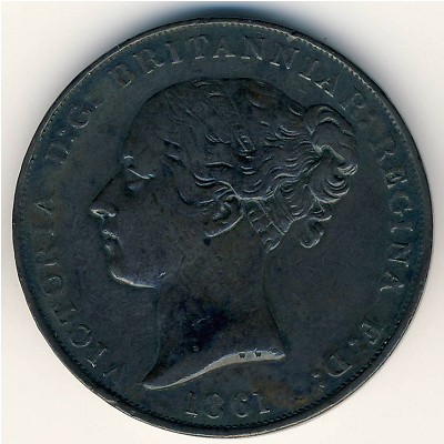 Jersey, 1/13 shilling, 1841–1865