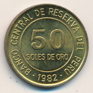Перу, 50 солей (1979–1983 г.)