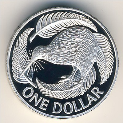 Новая Зеландия, 1 доллар (1992 г.)