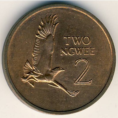 Замбия, 2 нгве (1982–1983 г.)