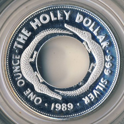 Австралия, 1 доллар (1989 г.)